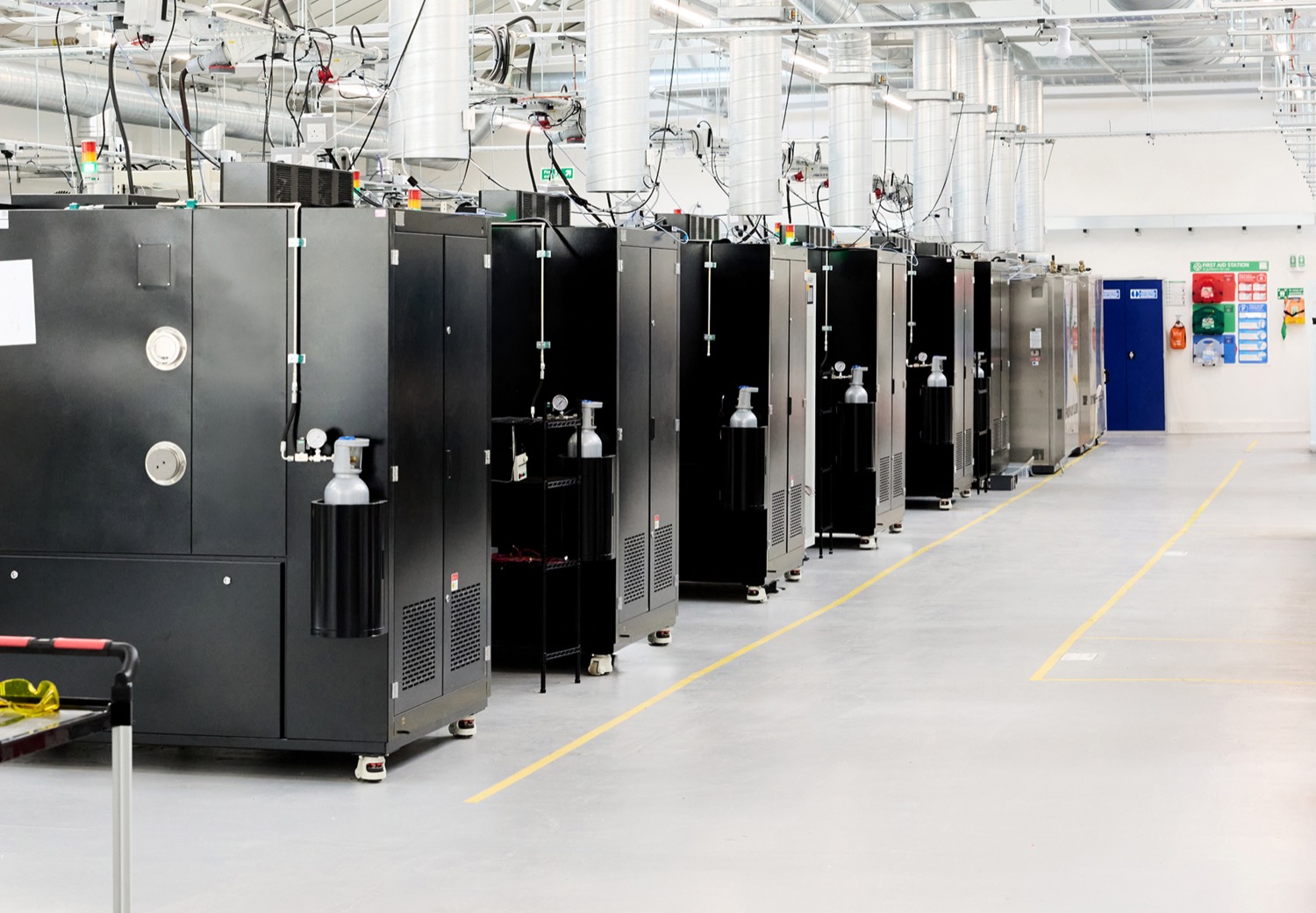 Battery manufacturing facility